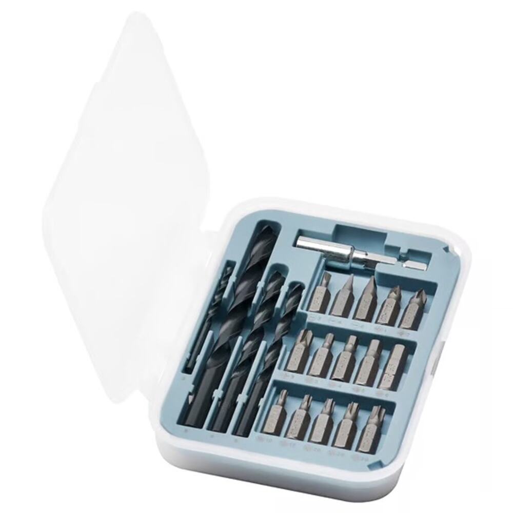 TRIXIG Bit Brigade 20-Piece Drill & Bit Set Flat-Pack Heroes & Housewarming Wins